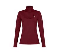 Sous maillot stretch 1/2 zip femme Dare 2B Lowline II Rouge 46