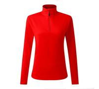 Sous maillot stretch 1/2 zip femme Dare 2B Lowline II Rouge 46