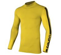 Sous-maillot technique Motocross Seven Zero Compression Yellow/Black