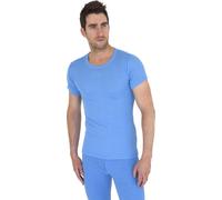Sous-maillot thermique / T-shirt à manches courtes pour hommes THERM2 (tour de poitrine : 81-86 cm (Small)) (bleu)