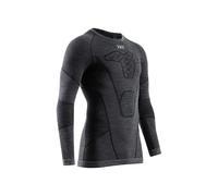 X-Bionic - Symbio Merino Shirt LS - Sous-vêtement thermique homme Rhino Grey - S