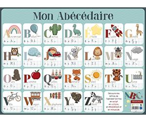 SOUS-MAIN ABECEDAIRE 40,5 x 55 cm BOUCHUT