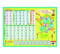 Sous-Main Aide-Mémoire - L 40,5 X L 55 Cm - Carton Rigide