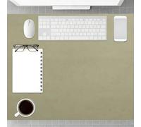 Sous Main Bureau 64 x 100 cm Imperméable Sous Main Bureau Facile à Nettoyer pour Maison et Ordinateur Portable, Vert