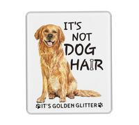 sous Main Bureau Ce ne sont Pas des Poils de Chien, ce sont des Paillettes | dorées Protection Bureau Bureau 25x30CM Anti-Rutsch Tapis de Souris de jeu Wasserdicht Tapis Souris Jeux vidéo Travail