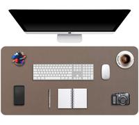 Sous-Main Bureau Xxxxl, Tapis De Bureau, Tapis De Clavier Et Souris, Tapis De Portable, Pad Écriture, Mouse Pad, Pour Bureau/Maison/Gaming, Pu Étanche + Suède Antidérapant 120 X 60Cm