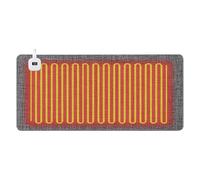 Sous-main chauffant 78 W - Smart Pad, chauffage de bureau, souris | Système intelligent de contrôle de la température, chauffage confortable d'hiver pour le travail et les études