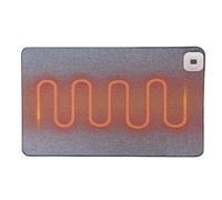 Sous-main chauffant, imperméable à l'eau, protection contre la surchauffe, clavier et souris, tapis chauffant électrique robuste, accessoire informatique pour bureau, maison, bureau, bureau, bureau