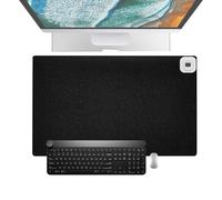 Sous-main chauffant, tapis de clavier chauffant - Sous-main chaud à température réglable | Chauffage électrique, coussin chauffant, affichage numérique USB, chauffe-mains, tapis de bureau pour la ma