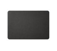 Sous Main Cuir Gris Anthracite - Coins Ronds, Coutures Artisanales, Antidérapant