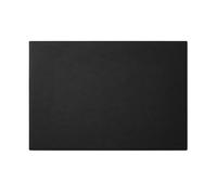 Eglooh - Mercurio - Sous main Bureau en Cuir Noir cm 50x35 - Coutures Artisanales et Fond Antidérapant - Made in Italy