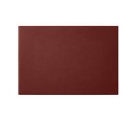 Eglooh - Mercurio - Sous main Bureau en Cuir Rouge Bordeaux cm 65x45 - Coutures Artisanales et Fond Antidérapant - Made in Italy