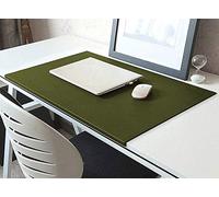 Sous-main de bureau avec protection des bords en cuir souple 80 x 40 cm Multifonctionnel Sous-main en cuir pour bureau souris PC Clavier Pads, imperméable, résistant à l'huile et à la poussière