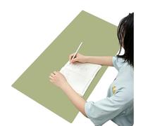 Sous-main de bureau en silicone imperméable lavable réutilisable pour maison, bureau, intérieur, école, bibliothèque, étudiants, enseignants, adultes, , travailleurs