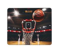Sous-main de bureau imprimé basket-ball, tapis de bureau avec base en caoutchouc antidérapant, pour ordinateur portable