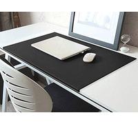 Sous-main de bureau multifonction en cuir souple Lux avec protection des bords, imperméable, résistant à l'huile et à la poussière 120 x 60 cm