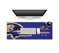 Sous-main de bureau YouTheFan NFL Baltimore Ravens avec logo SMU