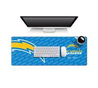 Sous-main de bureau YouTheFan NFL Los Angeles Chargers avec logo SMU
