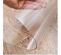 Sous-main en PVC transparent, texturé antidérapant, tapis d'écriture, film de table étanche, protection de table, 60x120cm