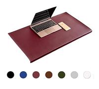 sous-Main Ergonomique Tapis de Souris,Cuir PU Ultra-Glissement,Verrouillage du Bord,Grand Tapis de Bureau,Étanche Anti-dérapant sous-Main Protection Jeu Écriture Mat,Peut être Coupé