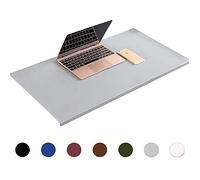 sous-Main Ergonomique Tapis de Souris,Cuir PU Ultra-Glissement,Verrouillage du Bord,Grand Tapis de Bureau,Étanche Anti-dérapant sous-Main Protection Jeu Écriture Mat,Peut être Coupé
