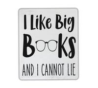 sous-Main J'aime Les Gros Livres et Je ne Peux Pas mentir. Mouse Pad Jeux