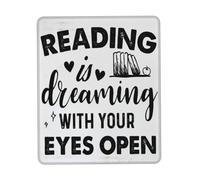 sous-Main Lire, C'est rêver Les Yeux Ouverts Mouse Pad Travail 25x30CM