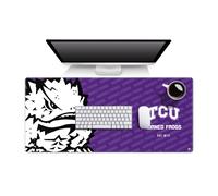 Sous-main NCAA TCU Horned Frogs avec logo YouTheFan