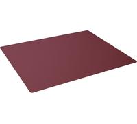 Sous-main PP opaque 53x40cm rouge paquet de 5 pièces