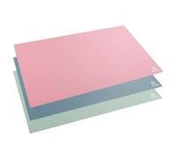 Sous-main recy n carton rigide Autentik 57,5x37,5cm - Couleurs assorties