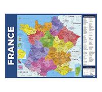 Sous-main scolaire Carte de France 2017