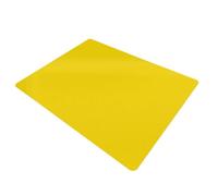 Sous-main Tapis de bureau Antidérapant Jaune 50 x 65 cm