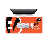 Sous-main unisexe pour adulte YouTheFan, s rie logo des Bengals de Cincinnati, couleurs de l' quipe, taille unique, tats-Unis
