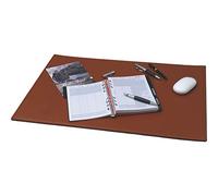 sous-main, vrai cuir, couleur cognac, 650x 450 mm (52001)