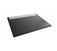 DURABLE Sous-main 722301 – Calendrier 4 ans – Antidérapant – 65 x 50 cm – Noir/transparent