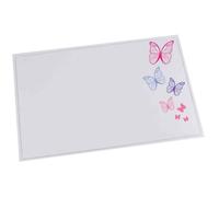 Sous-mains - LÄUFER - DURELLA EMOTION - Motif papillon - Translucide - 400x600mm