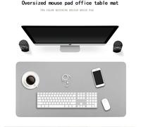Sous-mains, Sous-mains pour ordinateur portable, Protection de bureau, Tapis de souris pour ordinateur portable, Cuir PU double face,Bloc d'écriture antidérapant étanche pour bureau, maison (80*40cm,