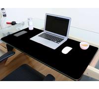 Sous-mains, Sous-mains pour ordinateur portable, Protection de bureau, Tapis de souris pour ordinateur portable, Cuir PU recto-verso,Bloc d'écriture antidérapant étanche pour bureau, maison (90*45cm,