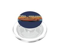 sous-Marin de la ato Full Speed Ahead Retro Sunset Graphic PopSockets PopGrip pour MagSafe