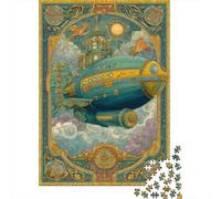 sous-Marin du Capitaine Nemo Puzzle 1000 Pièces pour Adultes Carte de Tarot Puzzle en Bois DIY Cadeau pour Les Amants Ou Les Amis Aide À La Relaxation Multi Colour Qualité Premium 1000pcs (75x50cm)
