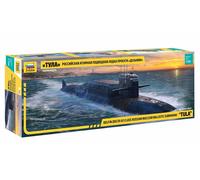 Zvezda Kit de modélisme plastique 1:350 Sous-marin Tula Delta IV nucléaire Réplique détaillée