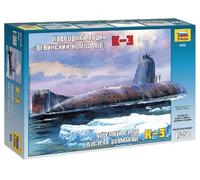 Sous-Marin Nucléaire K-3 1:350 Kit De Modèle En Plastique ZVEZDA