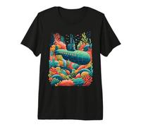 sous-Marin sous-Marin sous-Marin sous-Marin sous-Marin sous-Marin T-Shirt Haut de Gamme