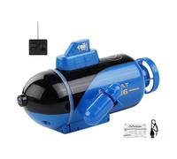 Sous-marin télécommandé : bateau de course rechargeable, RC étanche, jouet pour véhicules à grande vitesse | Modèle de bateau électronique, bateau RC pour les garçons et les filles