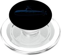 Sous-marin vétéran sous-marin américain pour homme et femme PopSockets PopGrip pour MagSafe