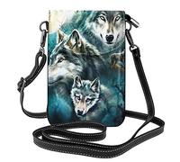 sous Moon Wolf 1 Porte-Monnaie pour téléphone Portable, Homme et Femme