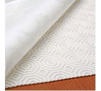 Sous Nappe - Protection de Table Tapis de Nappe de Table avec Protection au mètre Blanc/Ecru 90x137