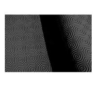 Sous Nappe PVC noir graphite effet bulgomme - Rect 140 x 240 cm - Largeur 140 cm - Roulé sur Tube en Carton (sans Plis)