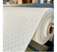 Sous Nappe Bulgomme Blanc sur mesure au mètre - - Dimensions : 140 x 450 cm