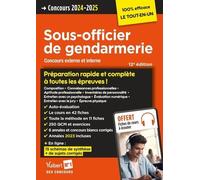 Concours Sous-officier de gendarmerie - Préparation rapide et complète à toutes les épreuves - Annales 2023: Gendarme - Catégorie B - Concours externe et interne 2024-2025 - Tout le cours en audio